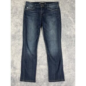 Joe's Jeans The Cigarette Jeans Women's 28 Straight Leg Distressed Fade Stretch